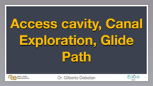 Load image into Gallery viewer, Access cavity, Canal Exploration, Glidepath